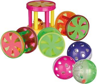 Actual product image Trixie Balls and rollers with bell D=4.5cm (Cat ball toy)