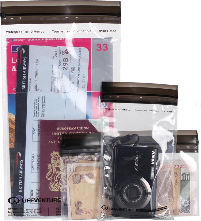 Lifeventure DriStore LocTop Bags, For Valuables