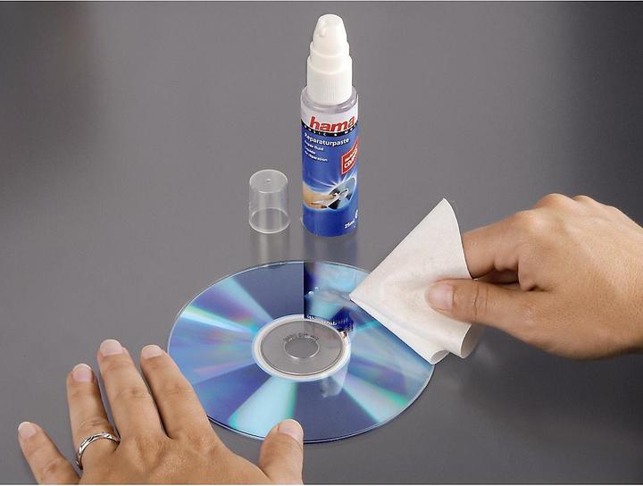 Actual product image Hama CD-/DVD repair and cleaning set
