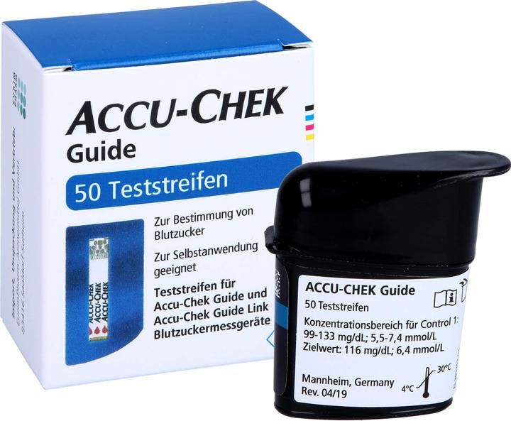 Produktbild Roche Accu-Chek Guide actiPART Teststreifen, 50 St TTR (Teststreifen)