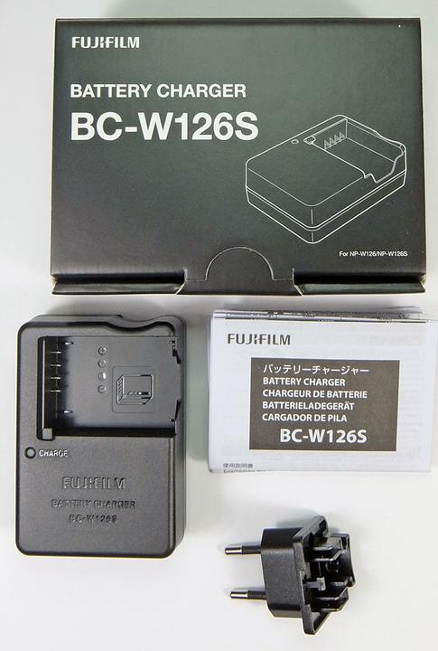 Actual product image Fujifilm BC-W126S (Charger)