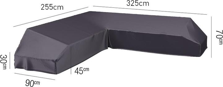 Image du produit AeroCover En forme de L 325x255 gauche
