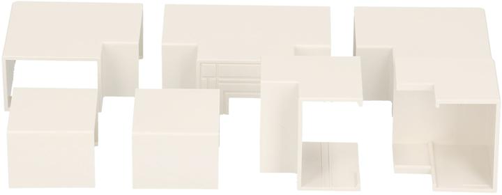 Actual product image Inofix Plasfix connectors 25x16mm assorted 7-piece (Duct, 2.50 cm)