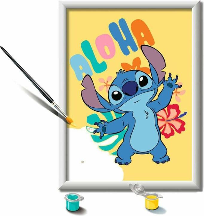 Actual product image Ravensburger Painting by numbers 23767 - Disney Stitch - Children aged 9 and over