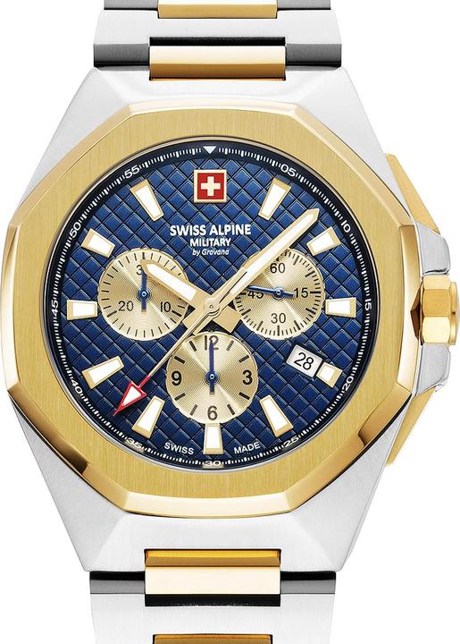 Swiss Alpine Military 7005.9145 Typhoon Herren Chronograph 42mm 10ATM (Chronograph, 42 mm)