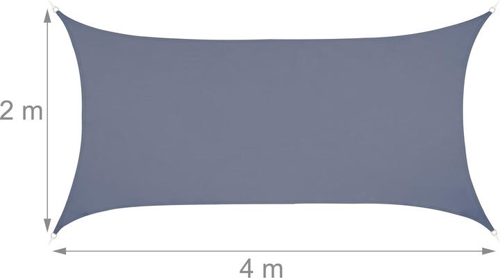 Produktbild Relaxdays Sonnensegel (400 x 200 x 0.1 cm)