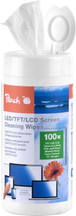 Peach damp cleaning cloths (100 x)