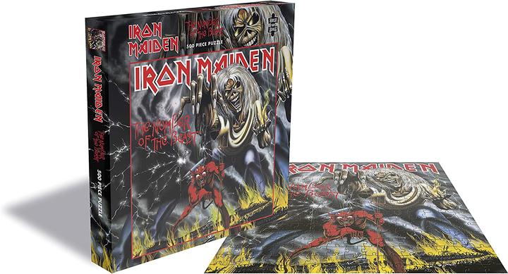 Rock Saws Puzzle De The Number Of The Beast (500 Pièces) (500 pièces)