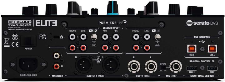 Image du produit reloop d'élite (Studio et mixeur live, Clubmixer, Contrôleur DJ)