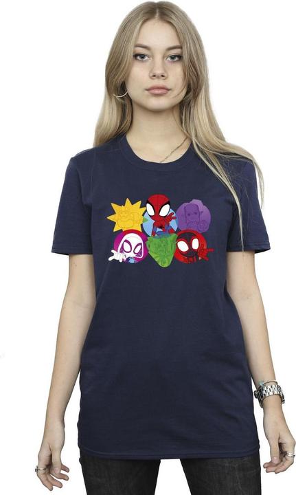 Produktbild Spidey And His Amazing Friends Faces TShirt (4XL)