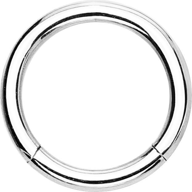 Star Piercing Segmentring klappbar silber (925 Sterlingsilber, ohne Messing)