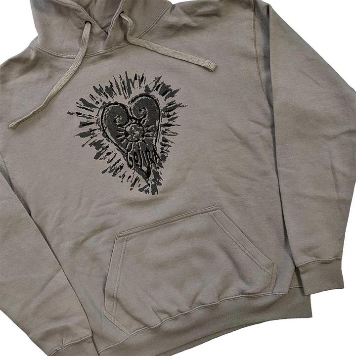 Image du produit Universal Textiles Sweat à capuche unisexe adulte Fortitude Heart (L)