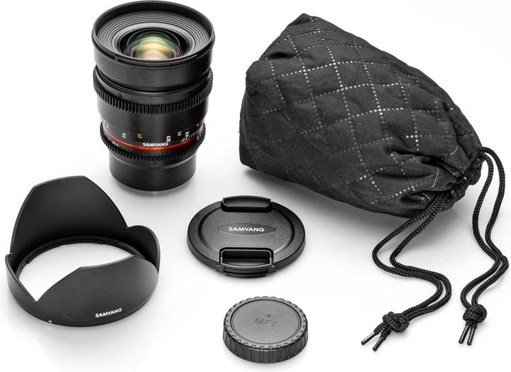 Actual product image Samyang MF 16mm f/2.0 ED AS UMC CS Canon M (Canon EF-M, APS-C / DX)