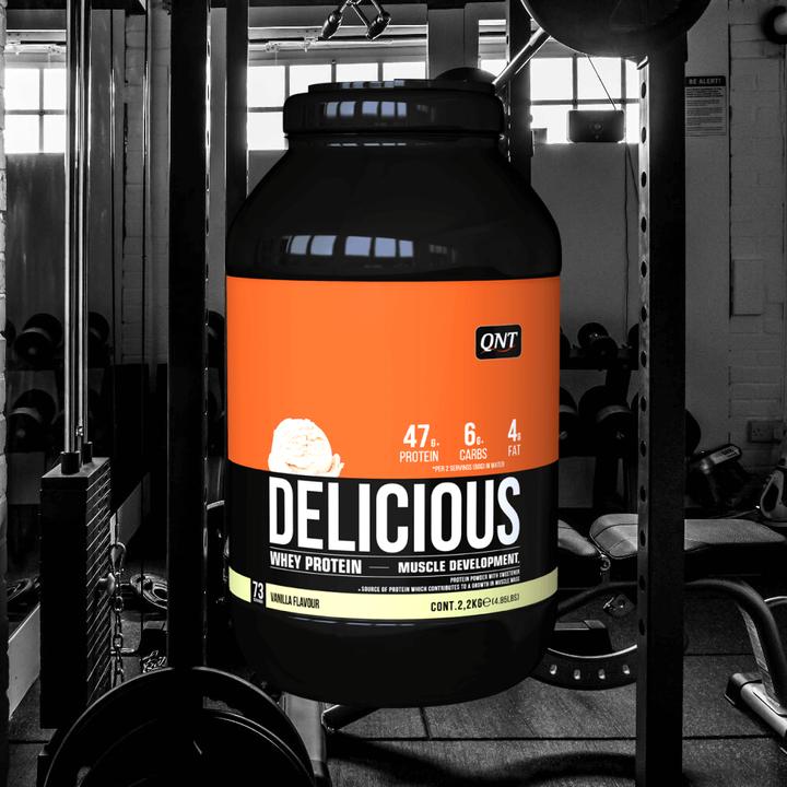 Actual product image QNT Delicious Whey Protein (Vanilla, 1 pcs., 2200 g)