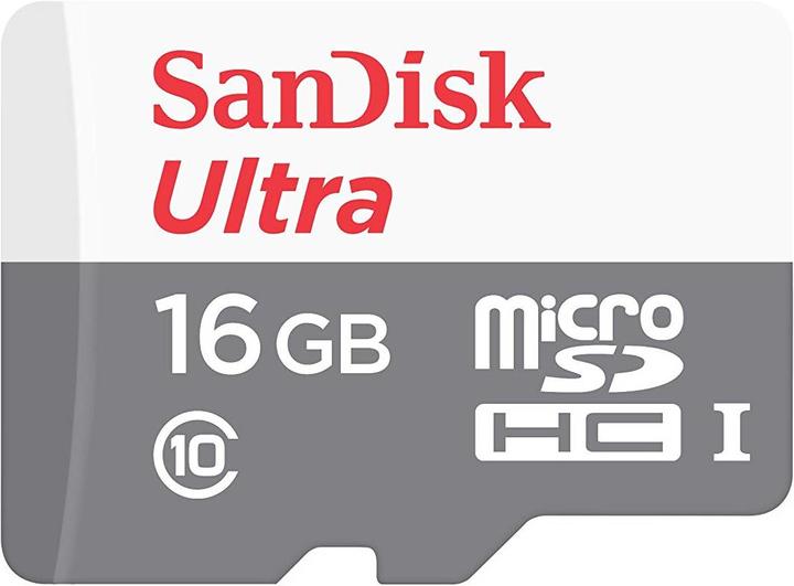 SanDisk Ultra microSDHC 16GB 80MB/s Cl. 10 (16 GB, microSDHC, U1, UHS-I)