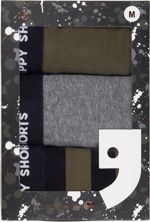 Produktbild Happy shorts Retro Boxer Jersey (M, 3er Pack)