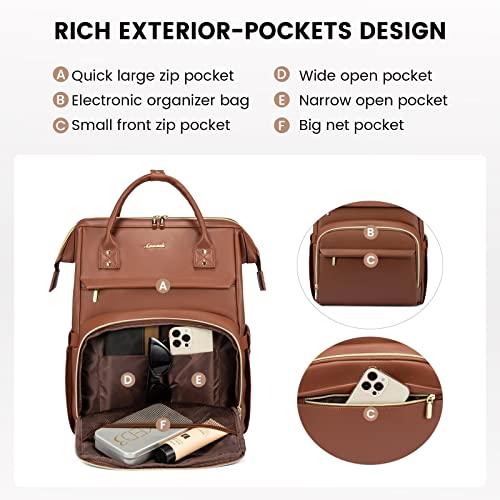 Produktbild Only-Bags.Store Rucksack, wasserdichter Laptop-Rucksack 15,6 Zoll grau, grosse PU-Schulrucksack Tasche mit