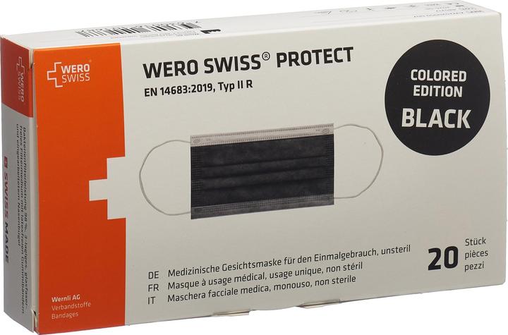 Produktbild Wero Swiss Hygienemaske (Typ IIR, 20 x)