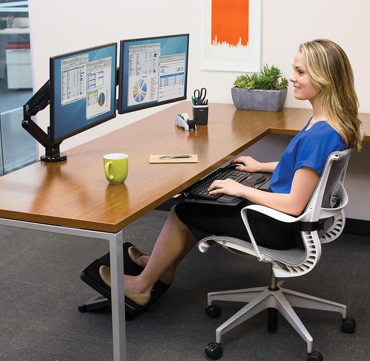 Actual product image Fellowes Platinum Series Double (Table, 27")