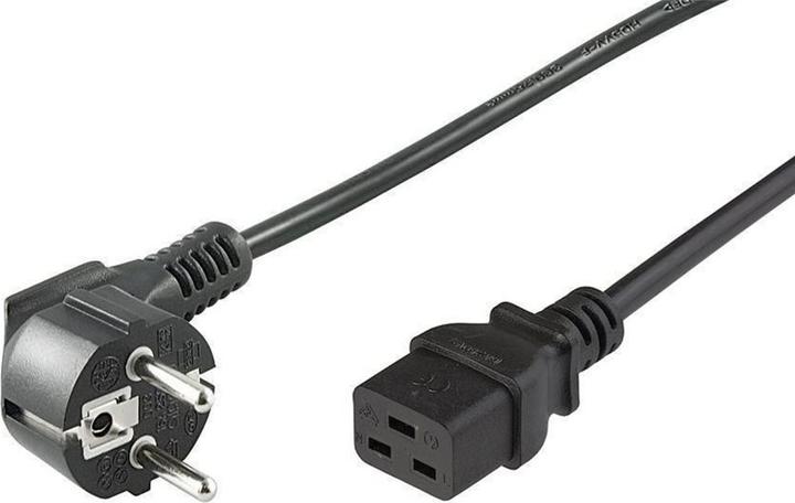 Produktbild MicroConnect PE0771902 Stromkabel Schwarz 1,8 m CEE7/7 C19-Koppler (1.80 m, CEE 7/7)