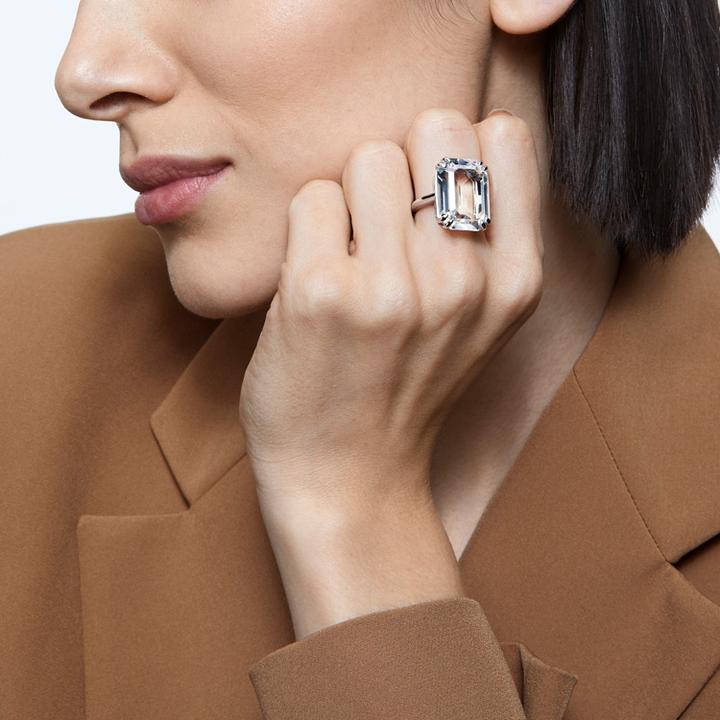 Produktbild Swarovski Mesmera Cocktail Ring White (50)