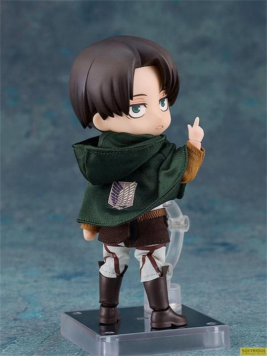 Actual product image Good Smile Company Attack on Titan figurine Nendoroid Levi 14 cm