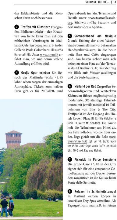 Image du produit on tour Reiseführer Mailand (Allemand, Susanne Kilimann, 2019)