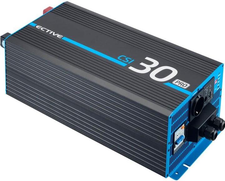 Image du produit Ective CSI 30 PRO Onduleur sinusoïdal 3000W/12V avec priorité au réseau et chargeur de batterie