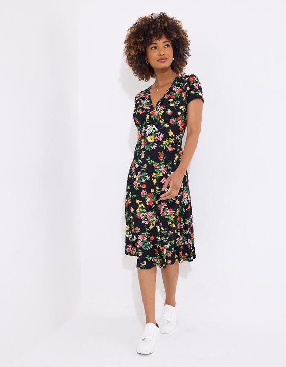 Immagine prodotto Joe Browns Dark Floral Jersey Wrap Dress (40)