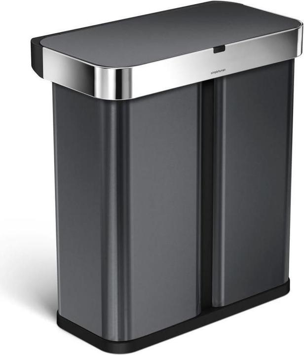 Image du produit Simplehuman Poubelle à capteur black (58 l)