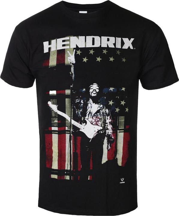 Produktbild Jimi Hendrix Unisex Adult Peace Flag Cotton T-Shirt (S)