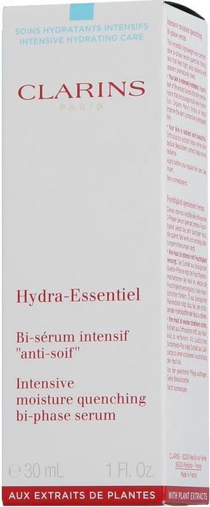 Actual product image Clarins Hydra-Essentiel Bi-Sérum Intensif "anti-soif (30 ml)