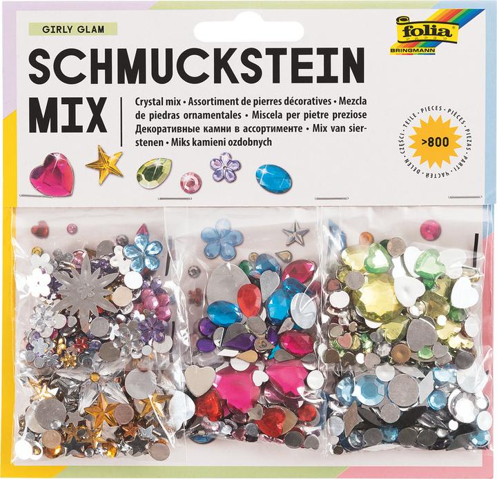 Actual product image Folia Decoration gemstone set