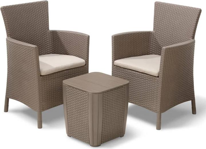 Immagine prodotto Keter Balcone Iowa Balcony Set Tavolo: 39x39x43 Sedia: 62x60x89 (62 cm)