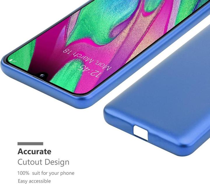 Actual product image Cadorabo TPU Matt Metallic Cover (Samsung Galaxy A40)
