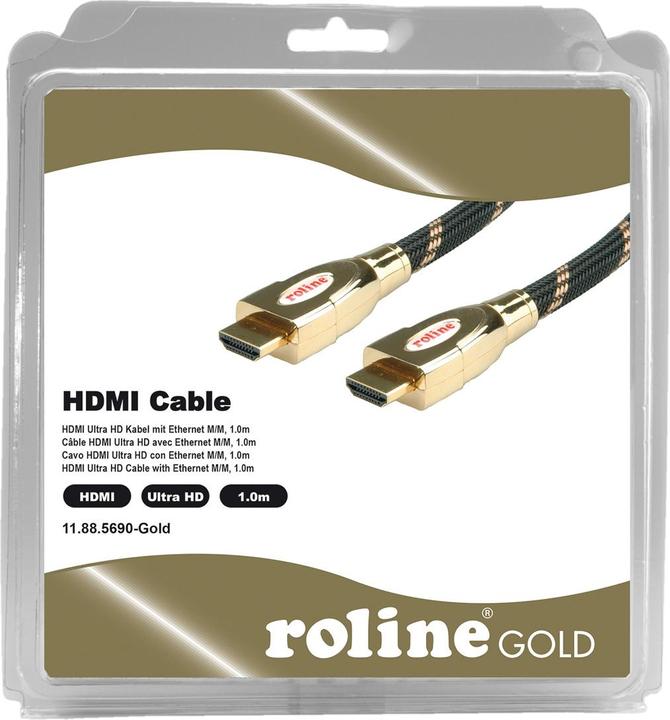 Image du produit Roline HDMI (Typ A) — HDMI (Typ A) (1 m, HDMI)