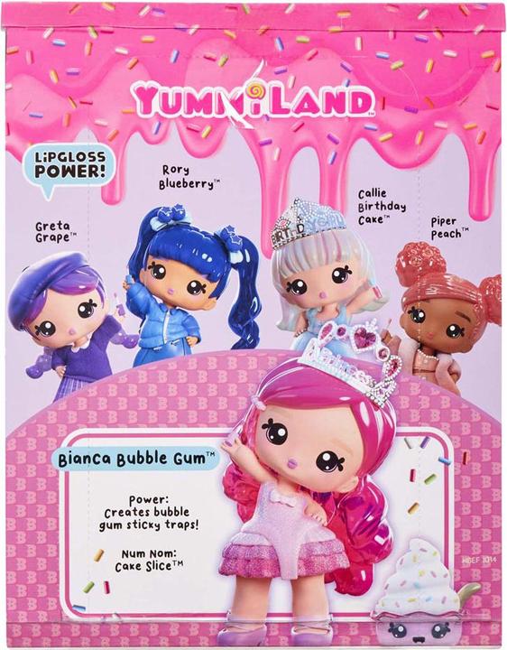 Actual product image MGA Yummiland big doll + lip gloss animal - Bianca Bubblegum