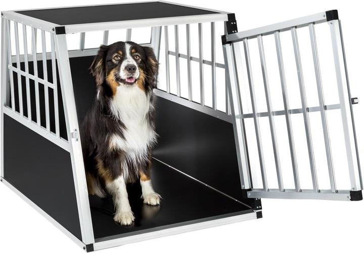 Produktbild tectake Hundetransportbox (Hund, Sicherheitsverschluss)