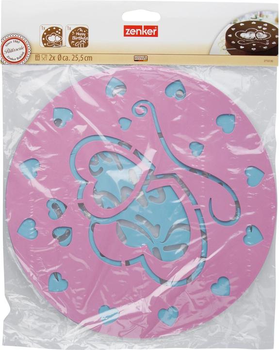 Actual product image Dr. Oetker Stencil Sweet Sensation Blue / Purple