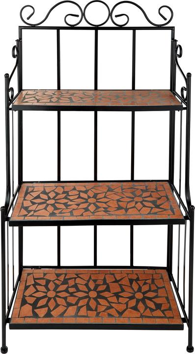 Immagine prodotto tectake Scaffale in metallo mosaico 3 piani