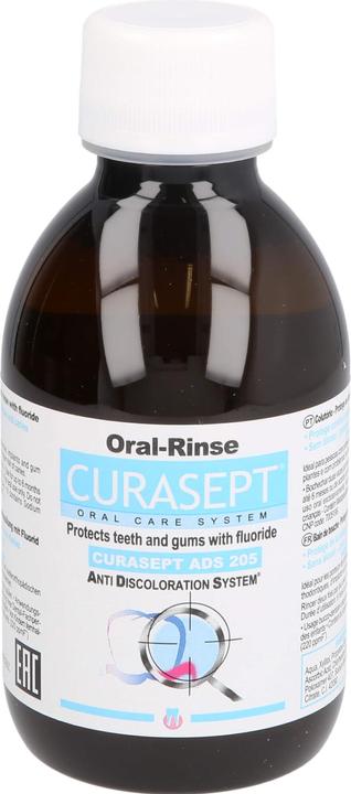 Actual product image Curasept ADS 205 Mouthwash 0.05 % Fl 200 ml (200 ml, Mouthwash)