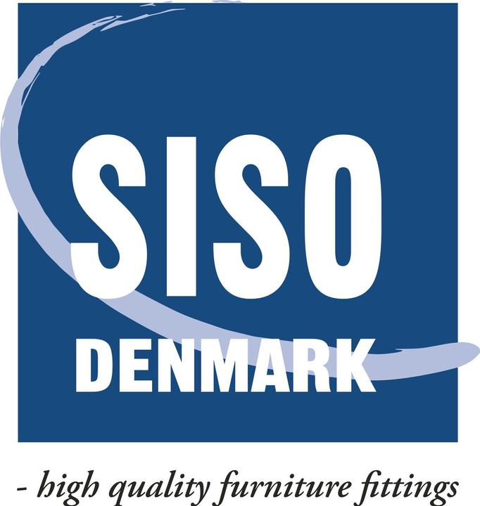 Actual product image Siso Cylinder lever lock, wood mounting, different locking types, chrome-plated