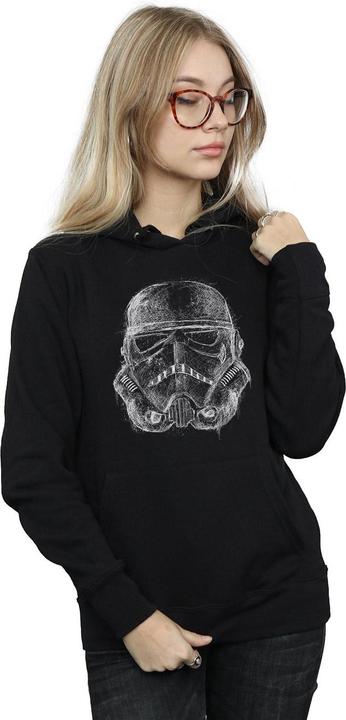 Produktbild Star Wars Stormtrooper Scribble Helmet Kapuzenpullover (M)