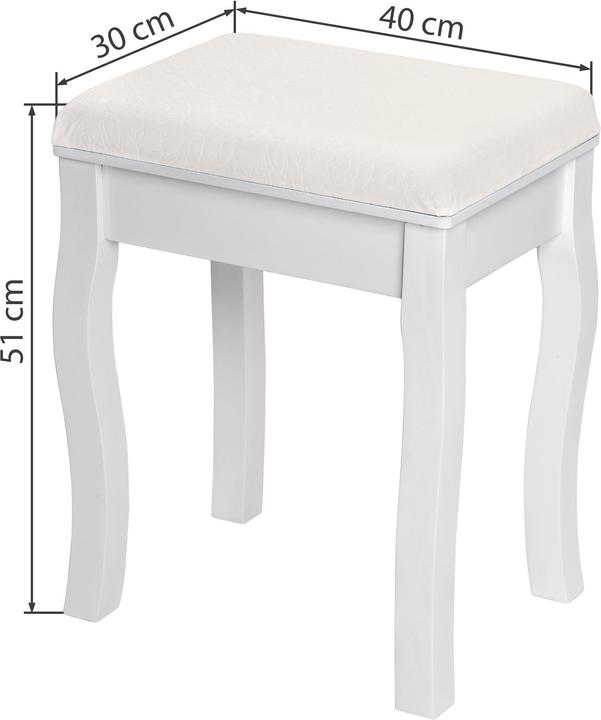Immagine prodotto tectake Sgabello da spogliatoio
