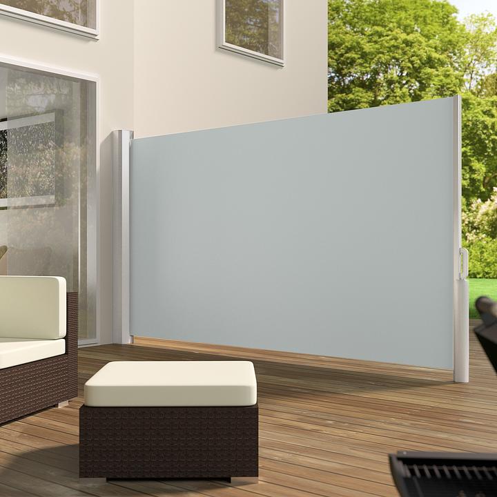 Actual product image tectake Side awning (3 m)