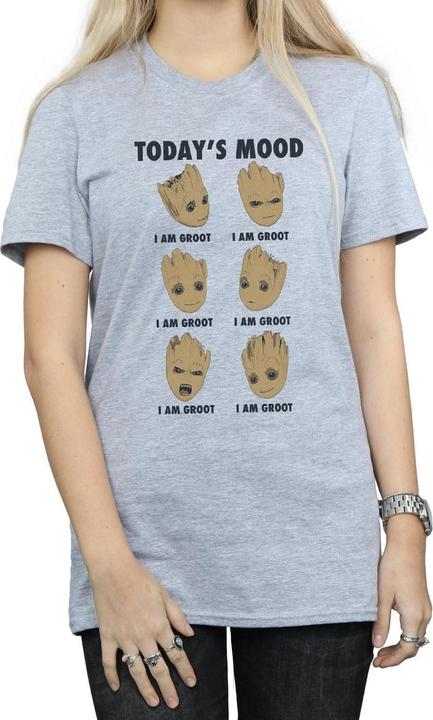 Image du produit Guardians of the Galaxy T-shirt femme/femme Today's Mood Baby Groot Boyfriend (XXL)