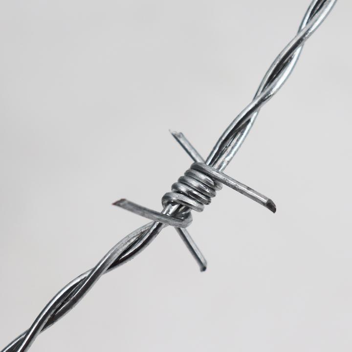 Actual product image Aquagart 200m Stacheldraht verzinkt 1,6/1,7mm für Wildzaun Forstzaun Knotengeflecht