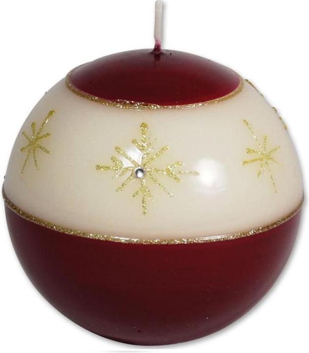 Produktbild Seyko Geschenke 110469 - Kerzenkugel "Merkur" rot, 8 cm