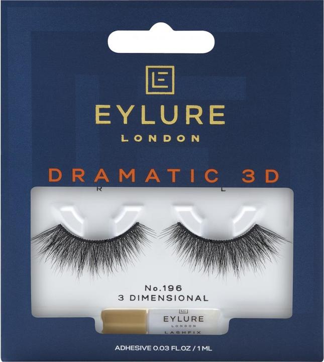 Actual product image Eylure Dramatic 3D No. 196 (Artificial eyelashes)