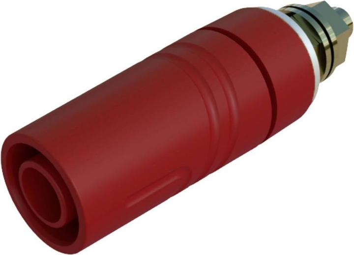 Produktbild Hirschmann SAB 2600 G M4 Au Sicherheits-Laborbuchse Buchse Einbau vertikal Stift-O 4 mm Rot 1
